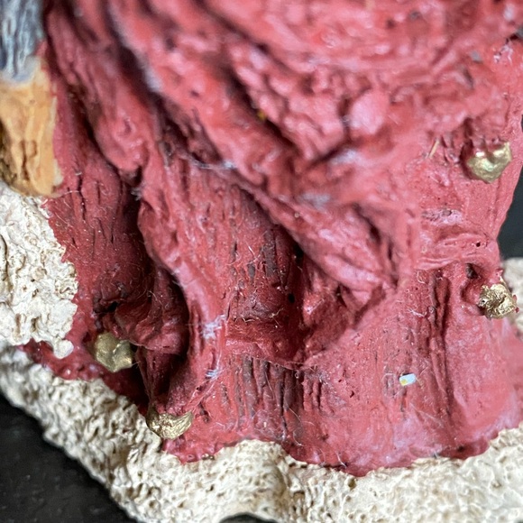 Vintage 1985 June McKenna Old World Santa Figurine Signed - Picture 7 of 7